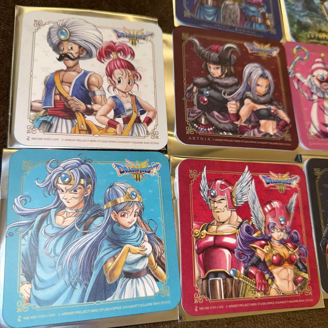 ドラゴンクエスト3 コースター　10枚　コンプリート