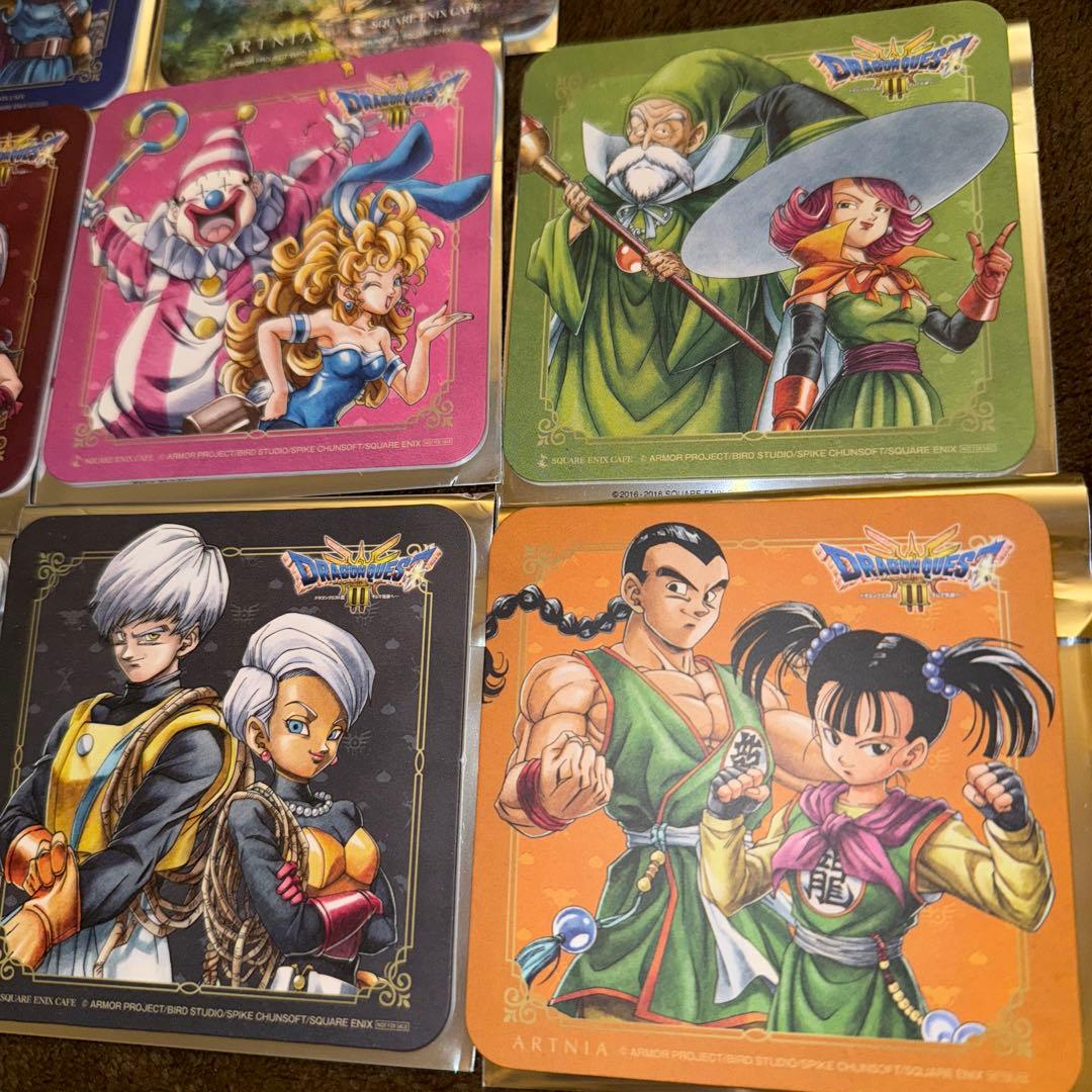 ドラゴンクエスト3 コースター　10枚　コンプリート