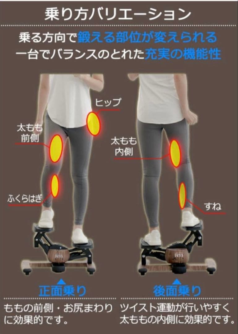 OASIS ツイストエアロステッパー Premium チェスナット