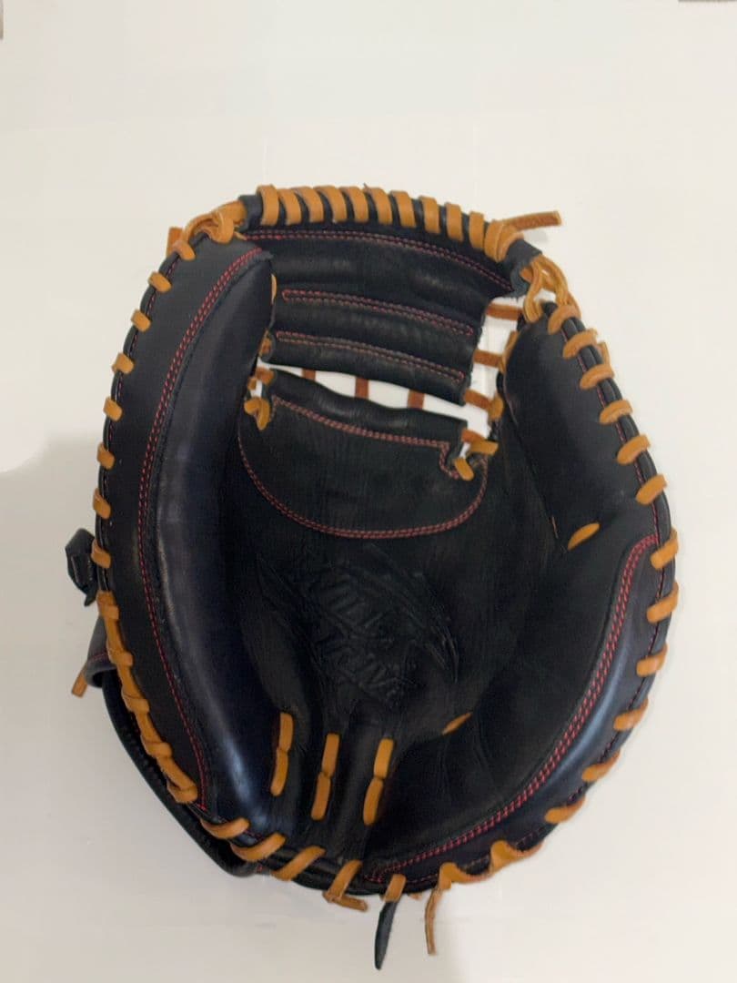 ミズノ　キャッチャーミット　ウィルドライブレッド　軟式　ほぼ新品