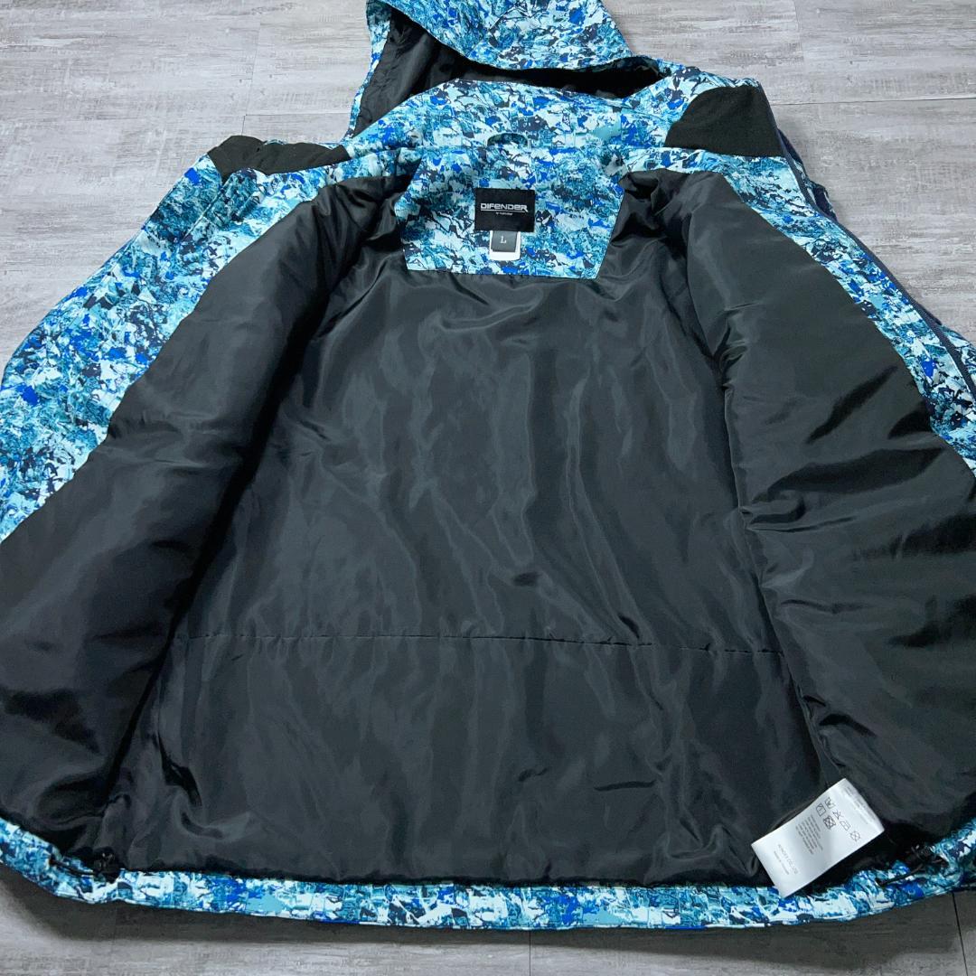 Difender スキーウェア 総柄 スノーボードウェア メンズL 旅行や授業に