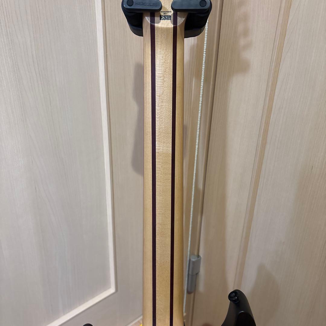 ギター M-1007 MULTI-SCALE See Thru Black Satin