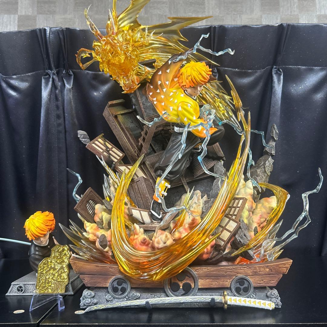 150体 限定 鬼滅の刃 我妻善逸 海外 ガレージキット フィギュア