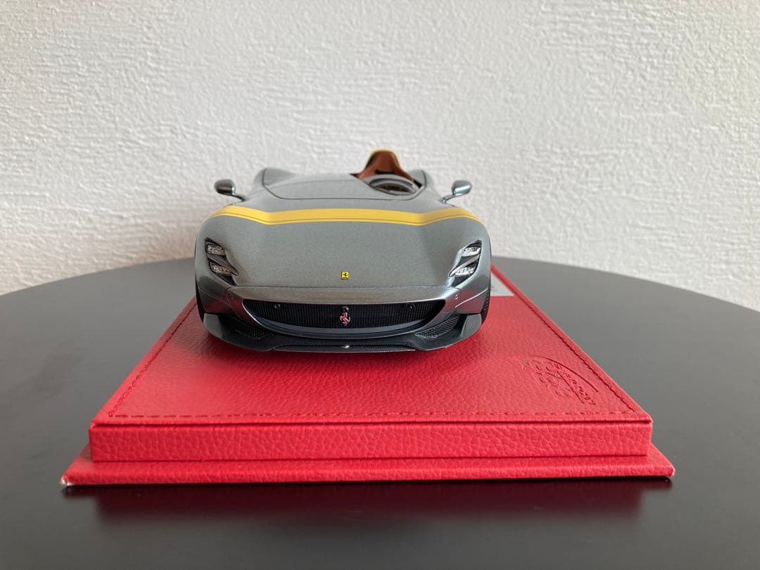 自動車 BBR 1/18 Ferrari Monza SP1 l grey