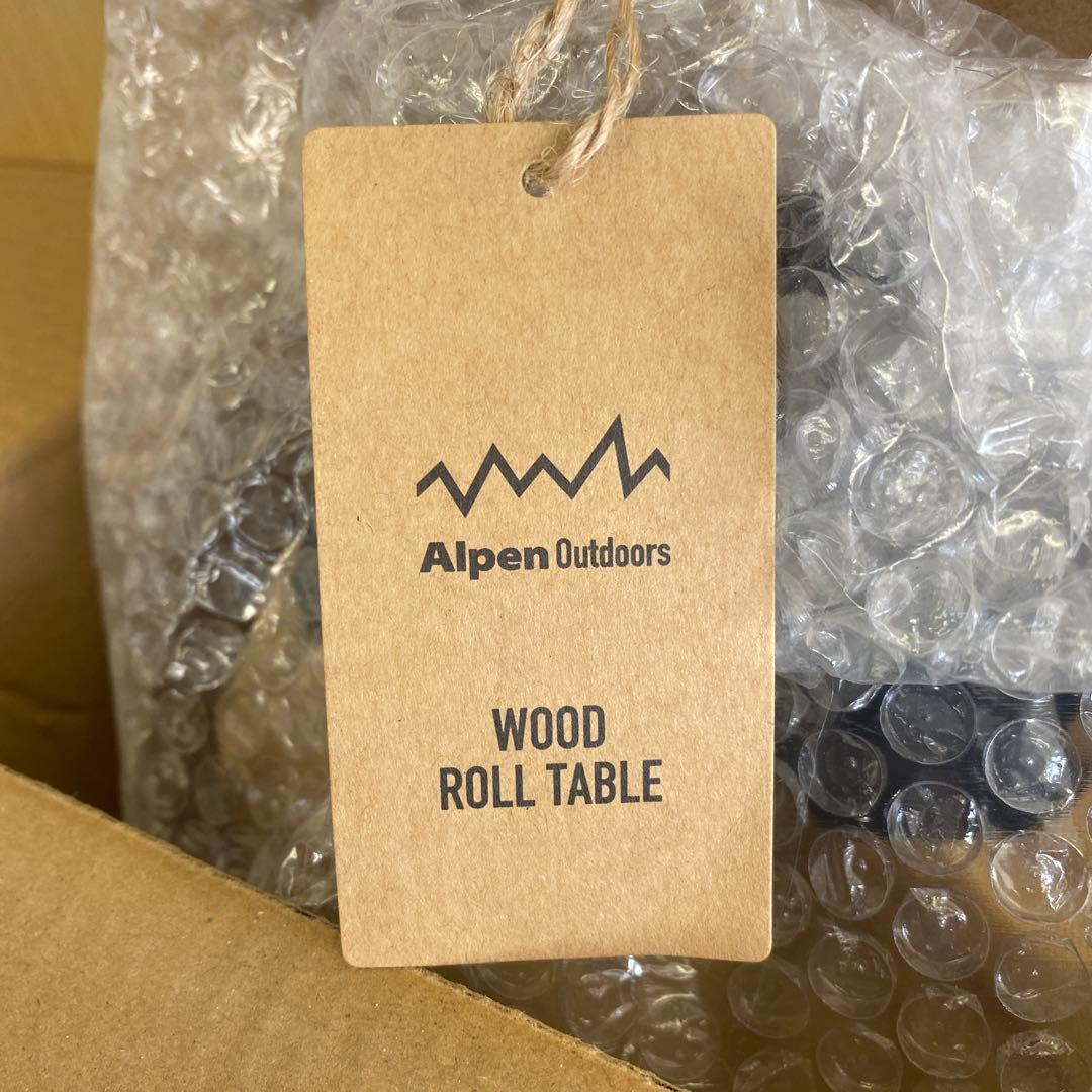 Alpen Outdoors アルペンアウトドアーズ ロールテーブル 90