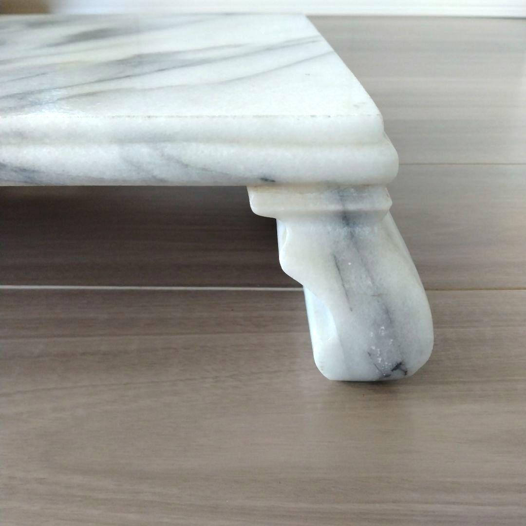 【イタリア製天然大理石】アンティーク花台