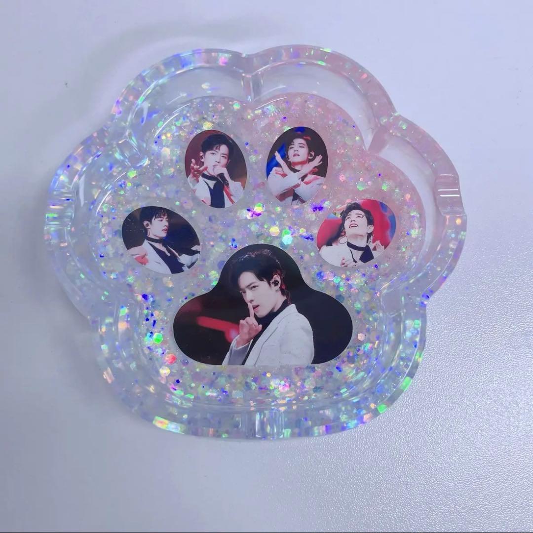 肖戦 新作 ジャンボレジン猫肉球トレー 7点セット❣️確認用❣️