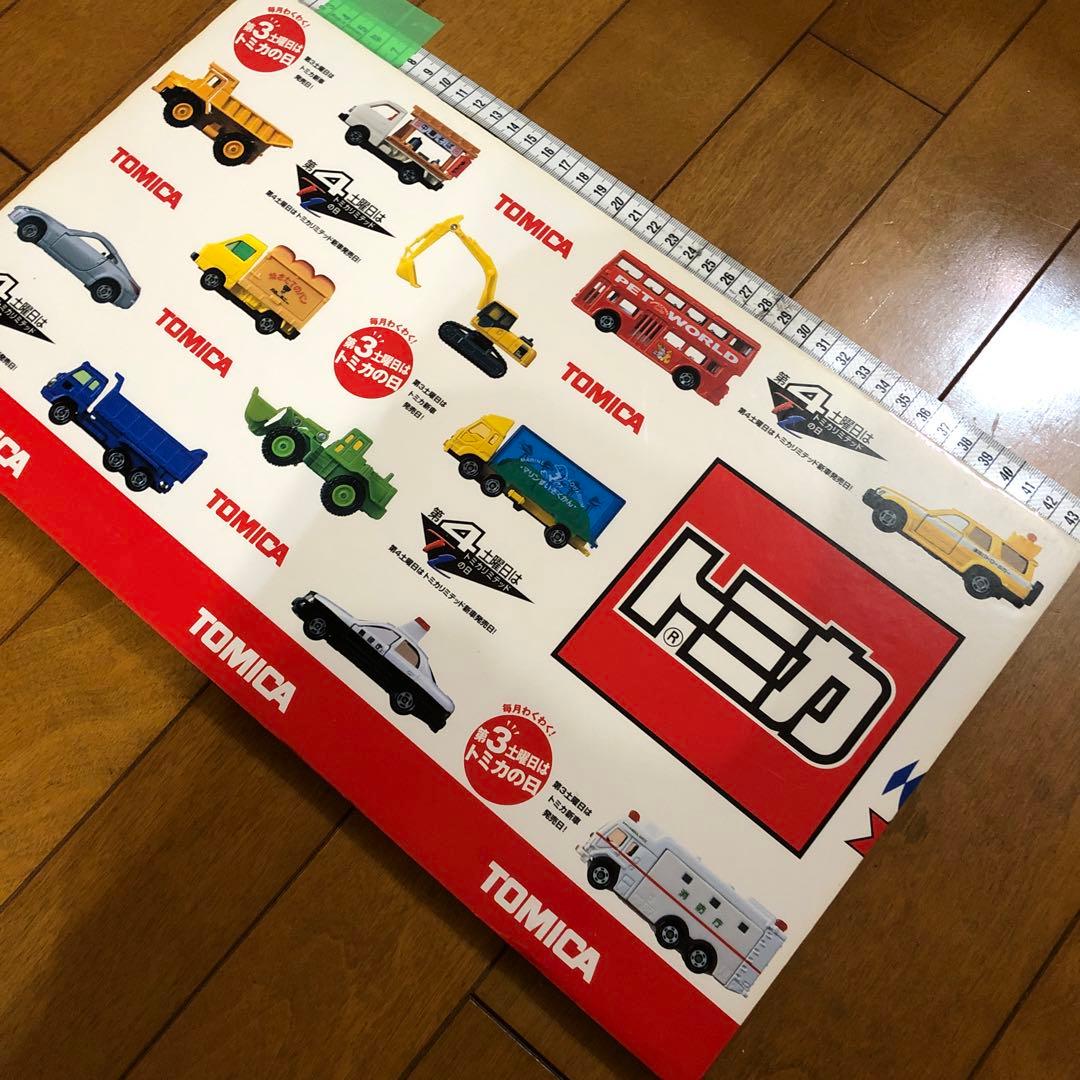 トミカ35周年記念ミニカー販促用公式パネル　非売品　業務用取付マグネット4個付