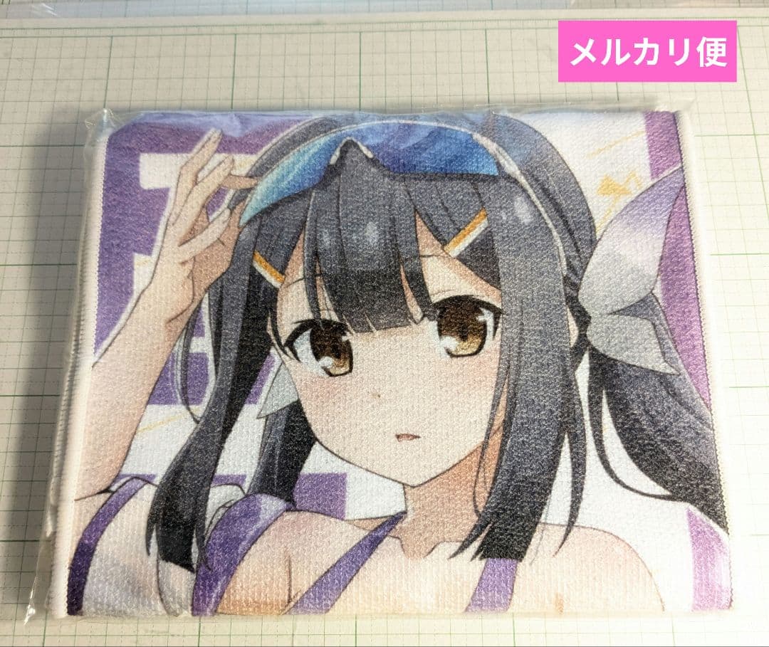 プリズマイリヤ　美遊　描き下ろしマフラータオル　レースクイーン　名前のない少女