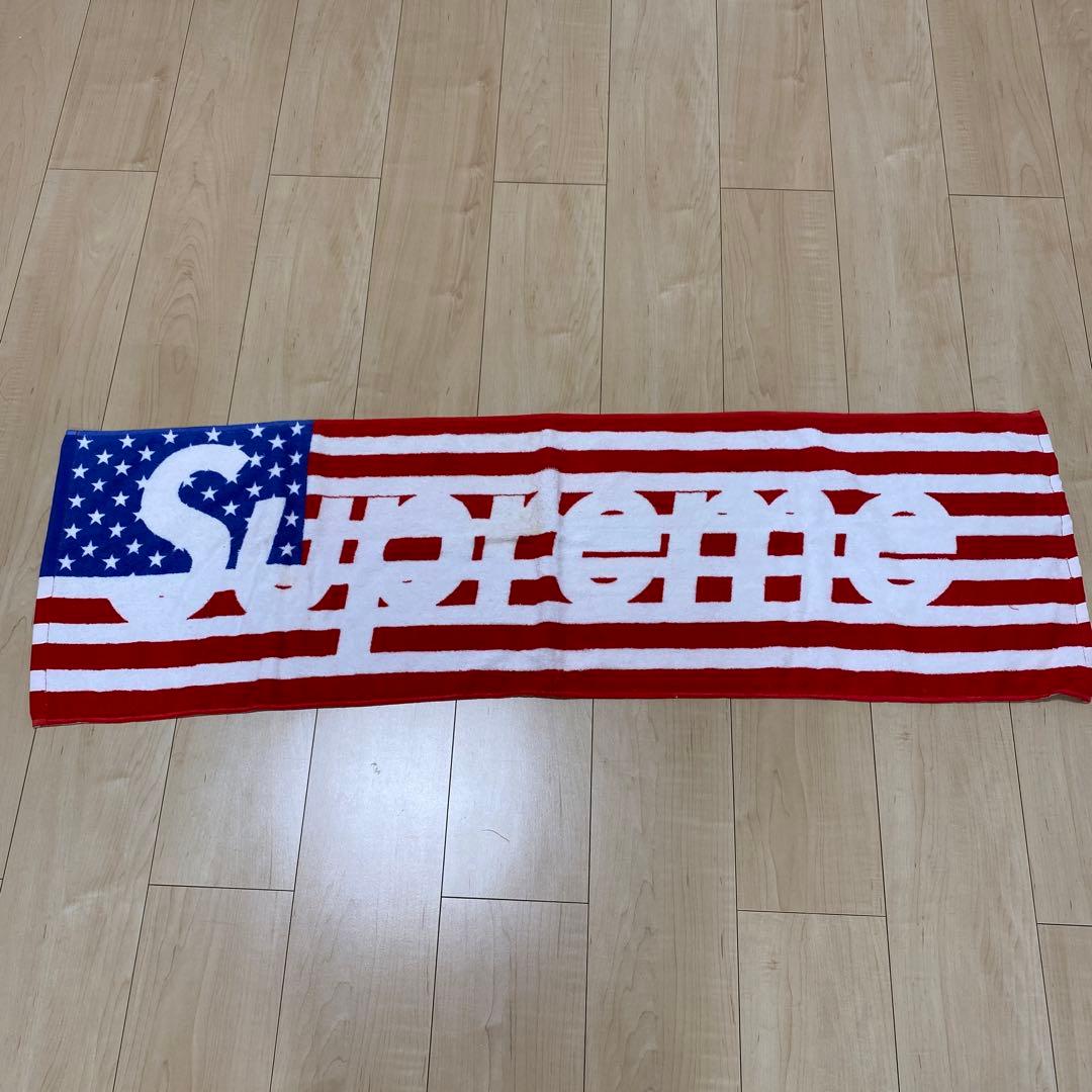 新品未使用Supreme Flag Towel12SS 保管ジミあります‼️