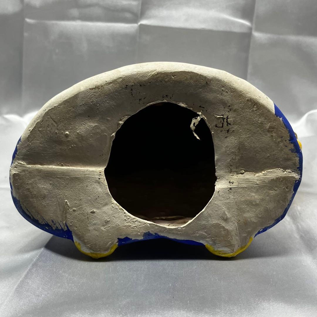 【昭和31年作】 郷土玩具 土人形 高砂 2体セット 縁起物 尉と姥 夫婦円満