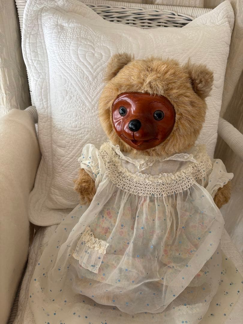 レイクスベア　限定品ナンバー入り　木彫りのお顔