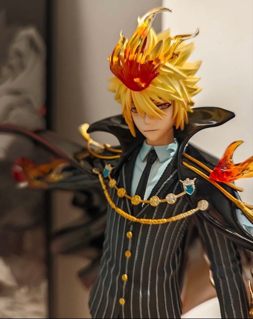 家庭教師ヒットマンREBORN! Giotto 沢田家康 ガレージキット ガレキ