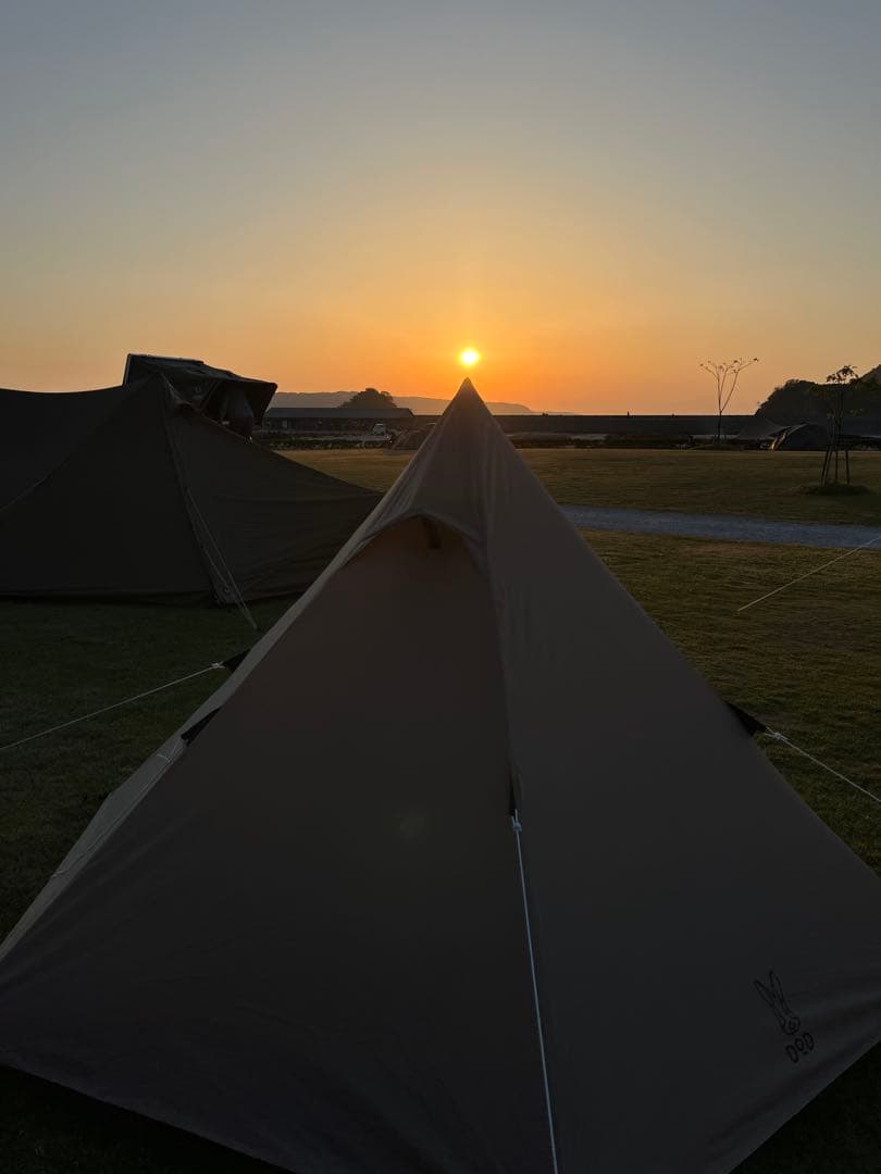 DOD ワンポールテント　グランドシート付き