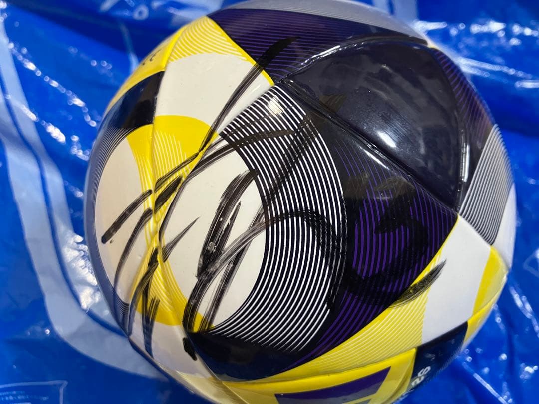 中村敬斗 日本代表 サッカー 直筆 サインボール 10/14 ブラジル戦