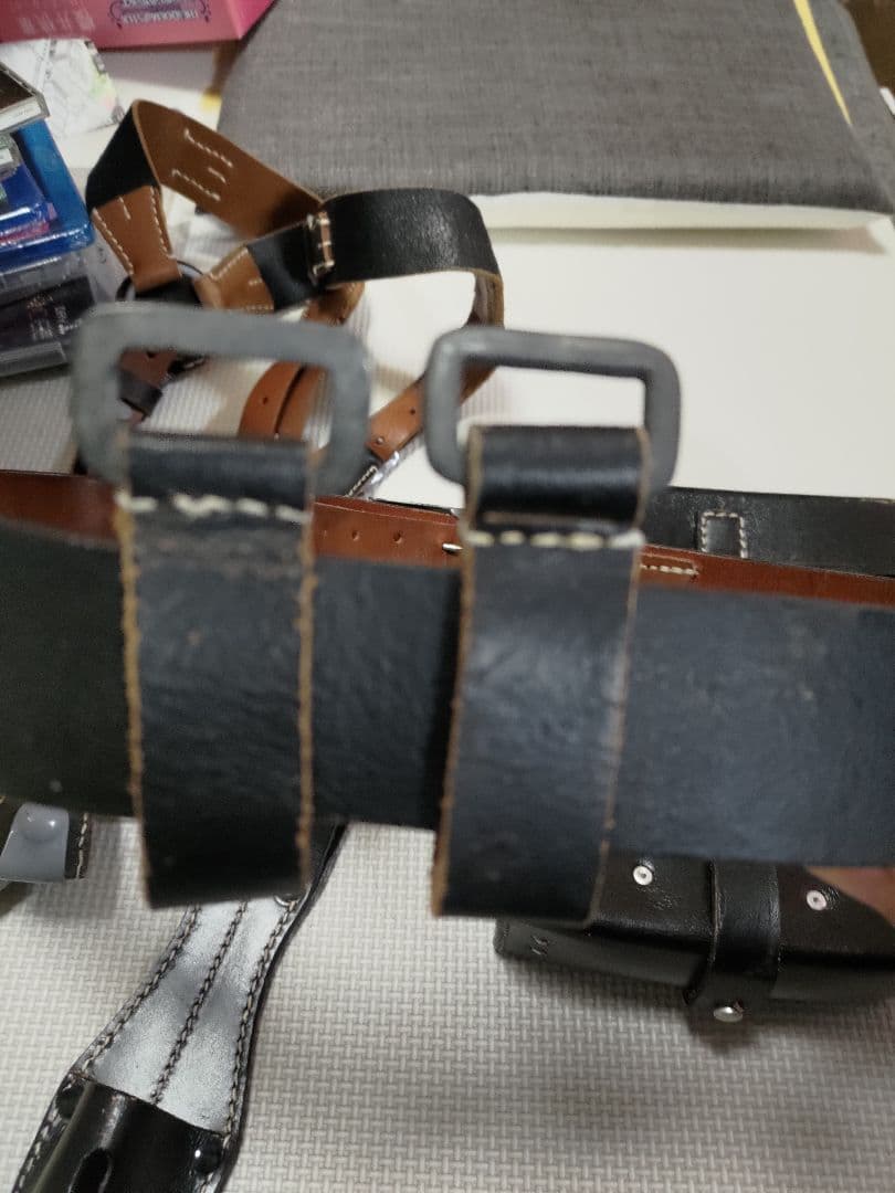 ほしの　ww2 ドイツ軍　ベルト　サスペンダー　工兵セット　オマケ付き