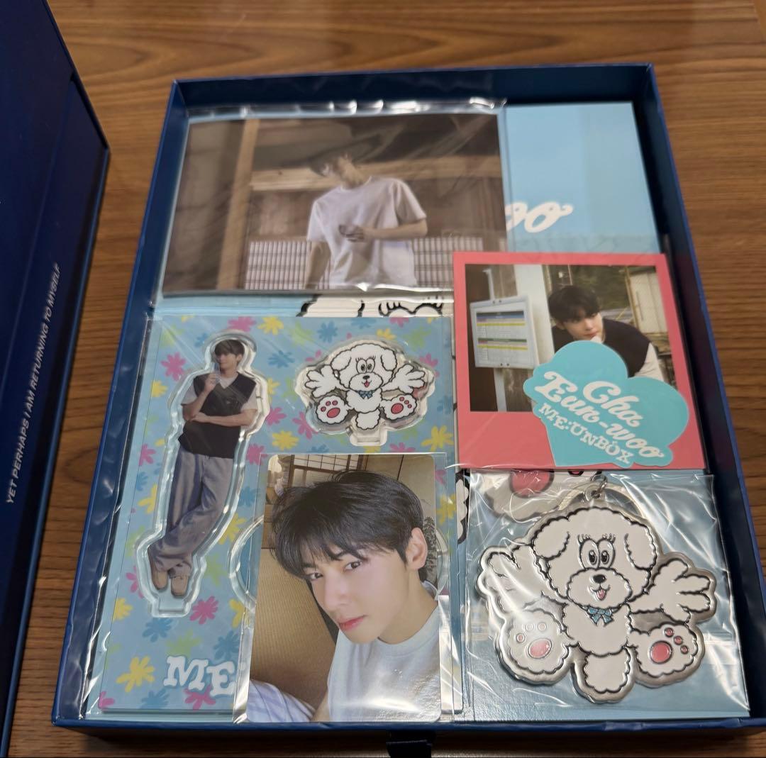 会場限定トレカ付 ME: UNBOX CHA EUN-WOO フォトブック
