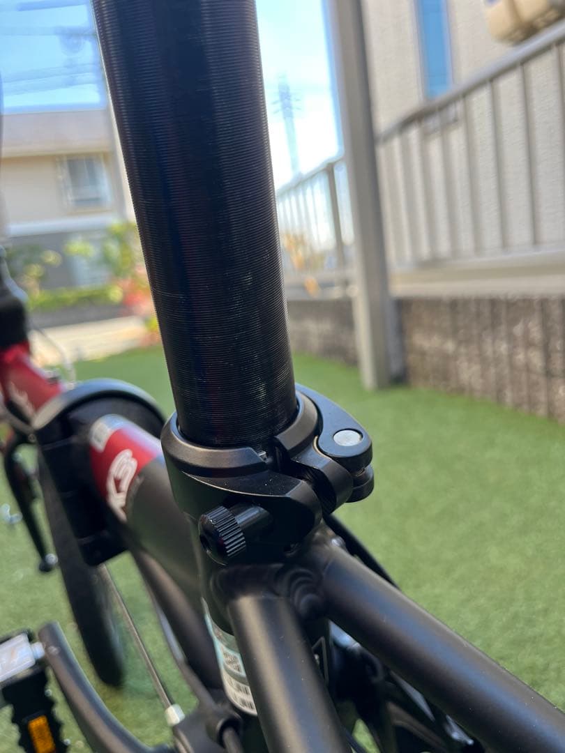 DAHON K3 折りたたみ自転車 赤・黒