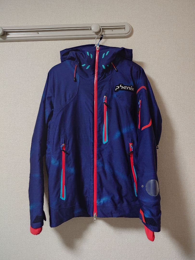 phenix 上下セットスキーウェア ネイビー/レッド + イエローパンツ