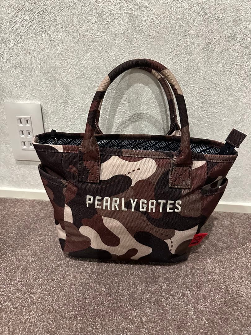 パーリーゲイツ カモフラ カートバッグ