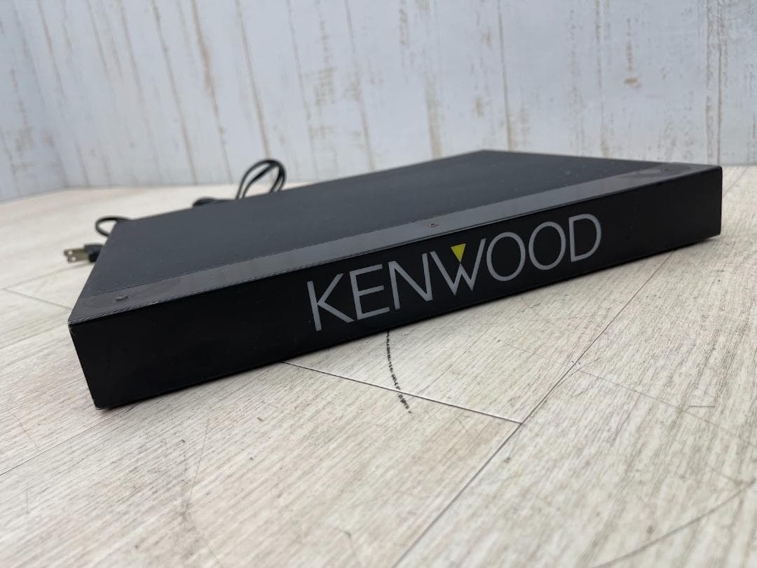 KENWOOD ケンウッド ディスプレイ 電飾看板 動作確認済 インテリア 店舗