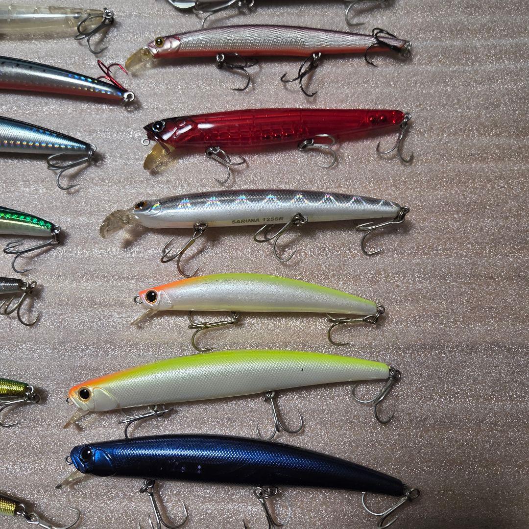 シーバスルアーセット　38個　VS3040ケース付き　ローリングベイト悟空