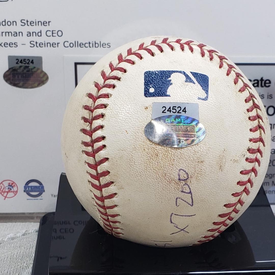 【イチロー】◆『2007年 200本安打達成試合 実使用ボール』 直筆サイン入◆