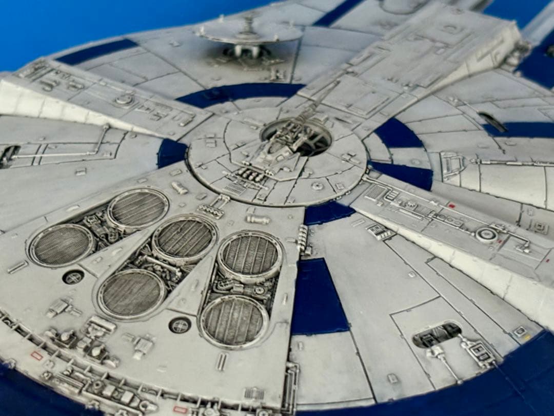 バンダイ スターウォーズ 1/144 ミレニアム・ファルコン ランド(2)完成品