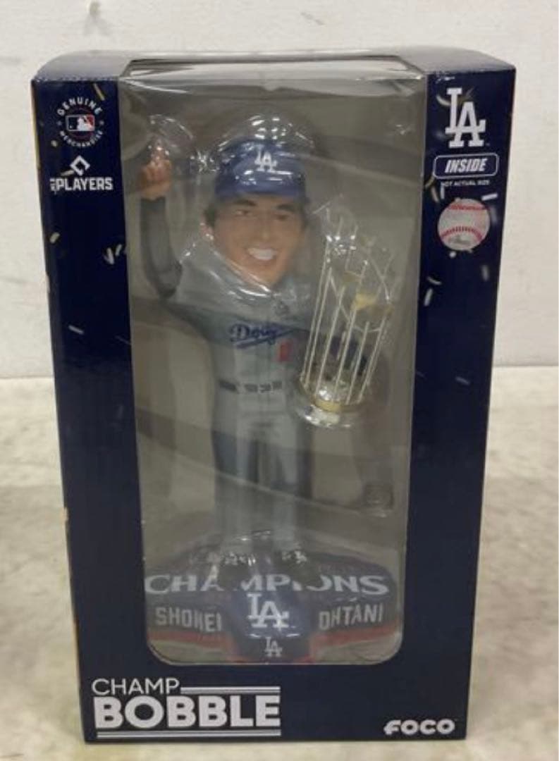 大谷翔平　ボブルヘッド 2024 WSチャンピオン