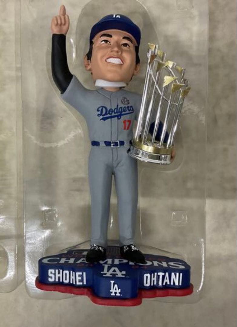 大谷翔平　ボブルヘッド 2024 WSチャンピオン
