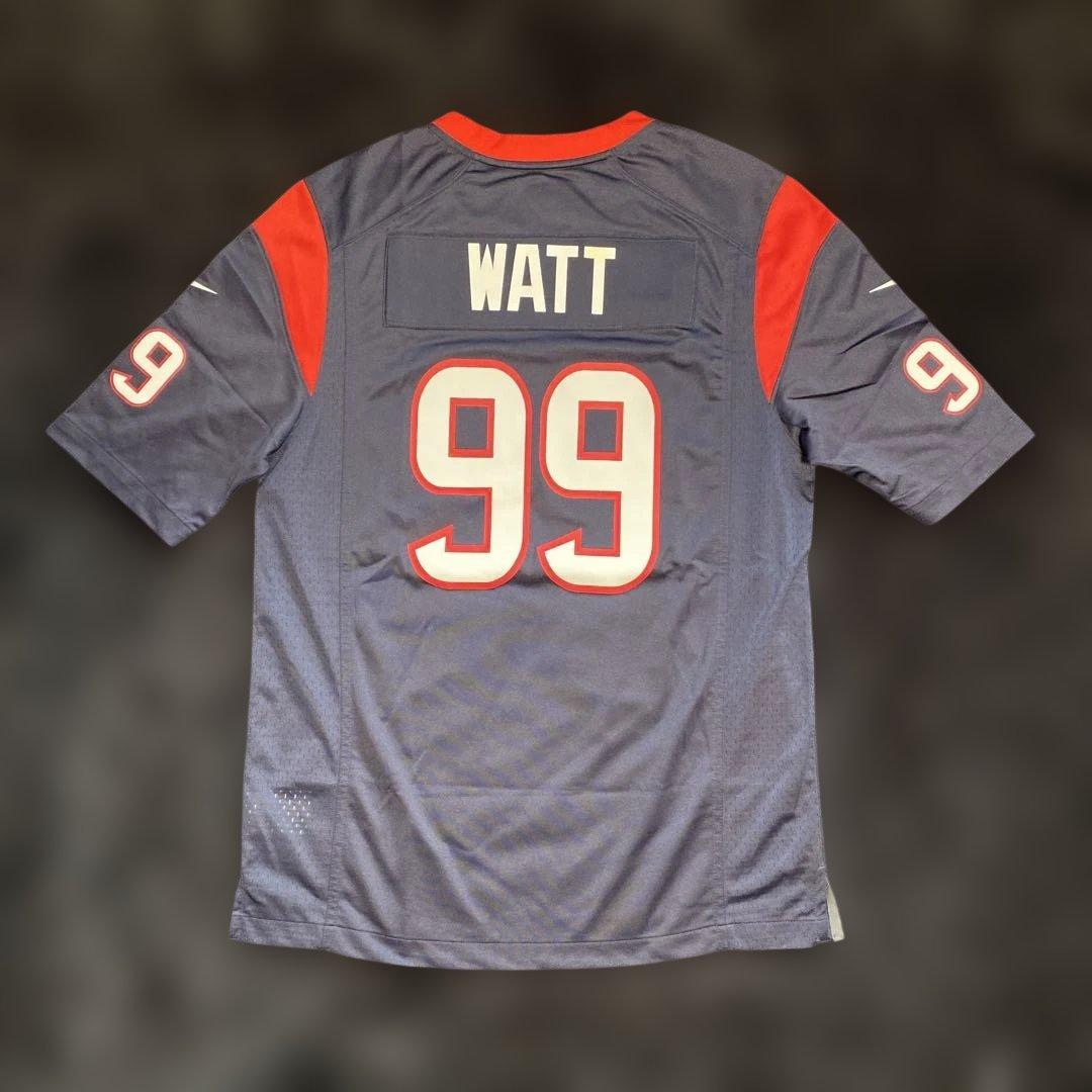 訳有ほぼ未使用 説明必読 NFL テキサンズ JJワット ジャージ ミニヘル付