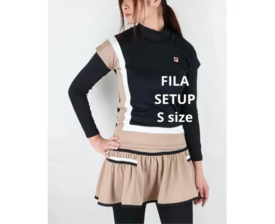 ほぼ新品！セットアップ FILA テニス Sサイズ