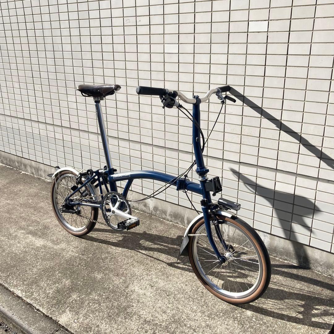 brompton m3l テンペスト ブルー ブロンプトン 引き取り限定