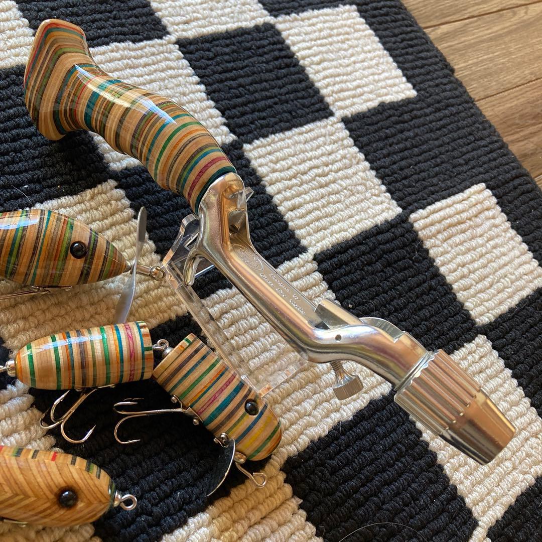 SARUNOルアー　スケボー端材　グリップルアー