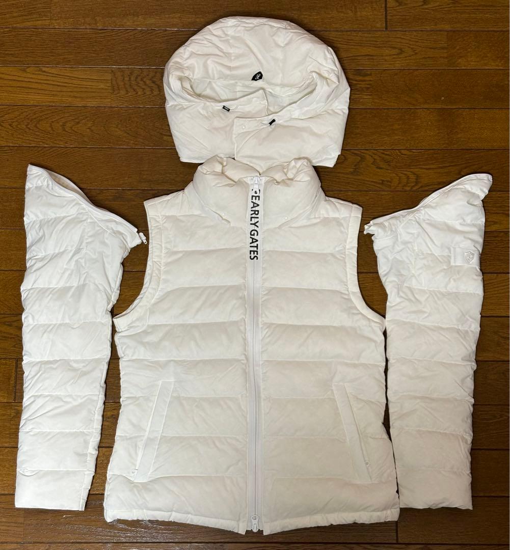 パーリーゲイツ　メカニカルストレッチドビーチドリプレイダウン　4wayレディース