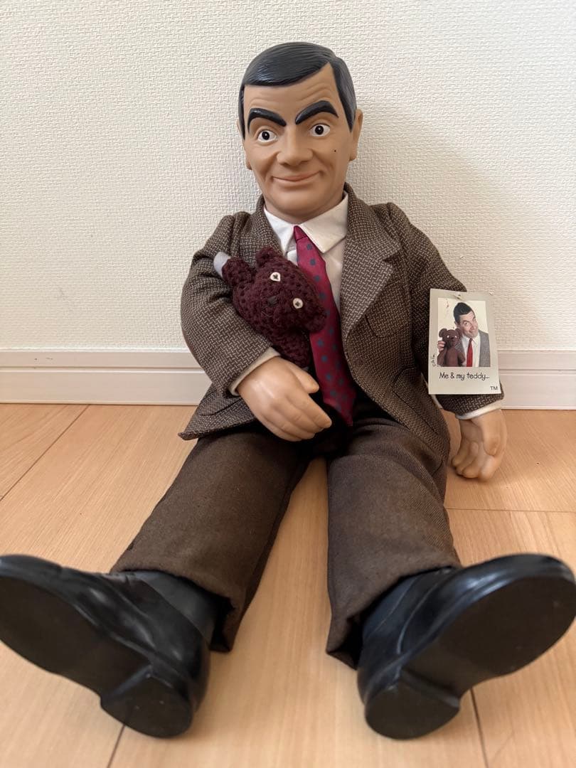 ミスター・ビーン フィギュア テディベア付き