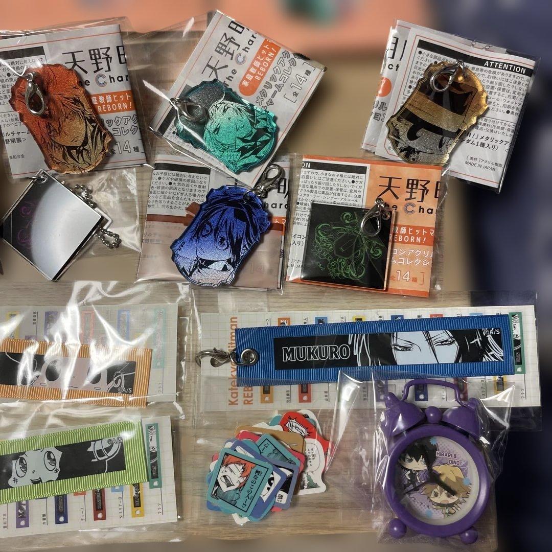 a*i様 【リボーン】天野明展 グッズ クリアファイル ポスター 時計まとめて売