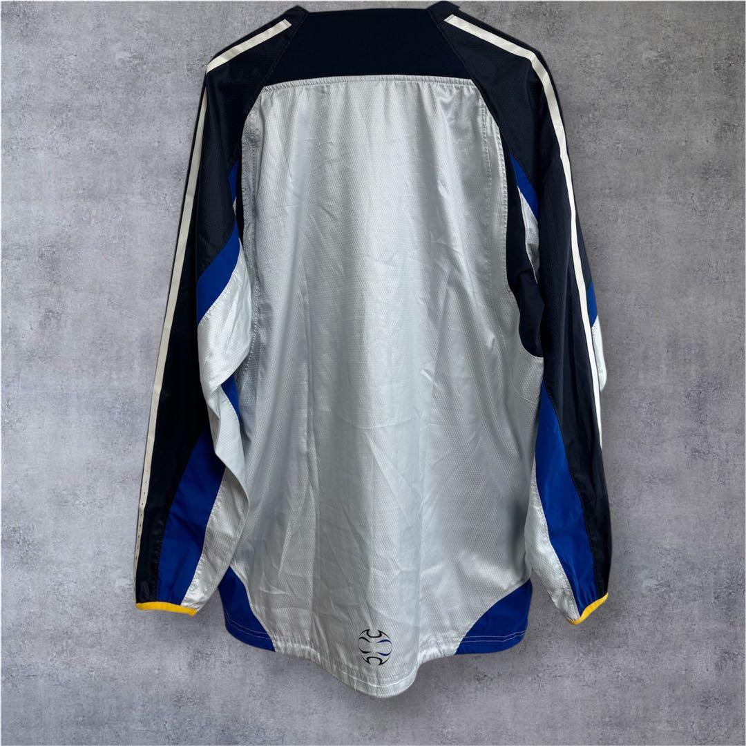 【美品】adidas サッカー日本代表モデル ピステ セットアップ 《Oサイズ》