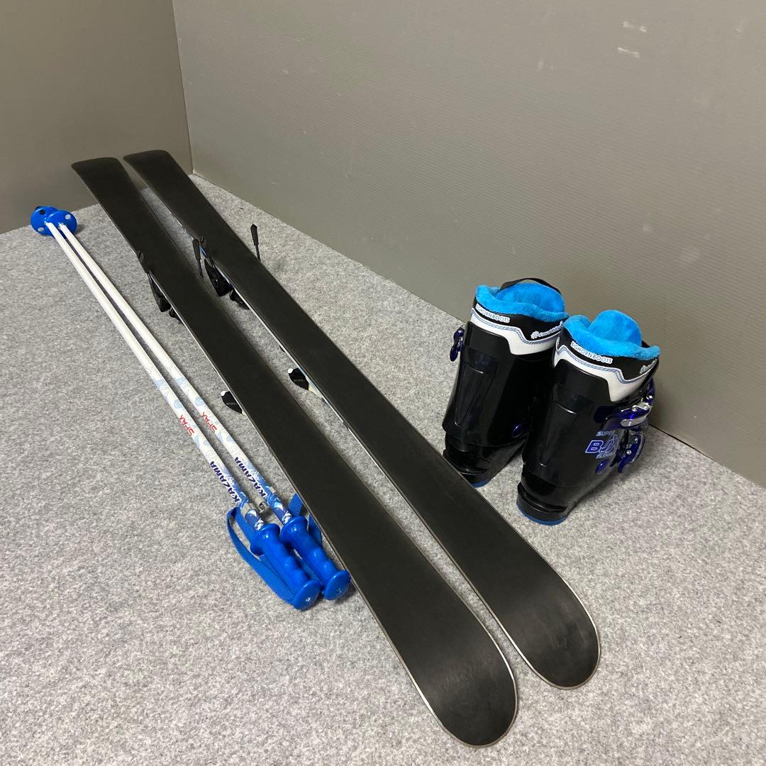 ★メンテナンス済 子供スキーセット　身長126~140cm前後のお子様向け