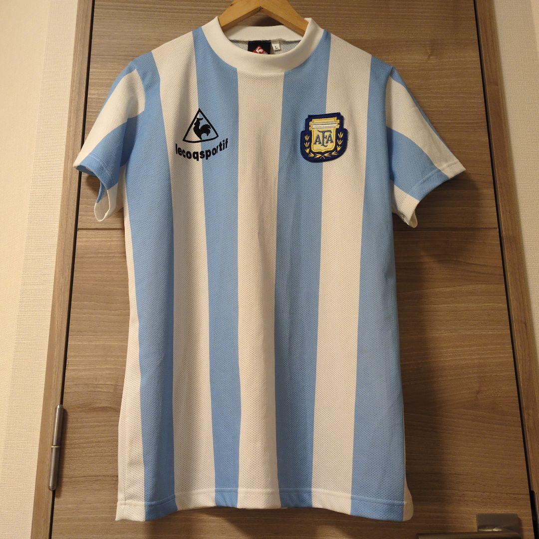 86年メキシコW杯　アルゼンチン代表マラドーナ公式ユニフォーム　ビンテージ
