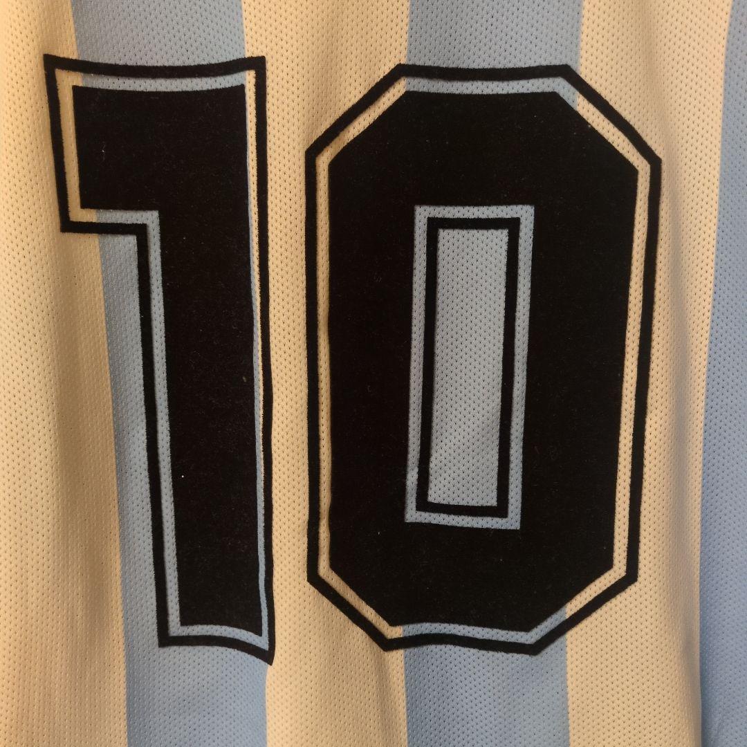 86年メキシコW杯　アルゼンチン代表マラドーナ公式ユニフォーム　ビンテージ