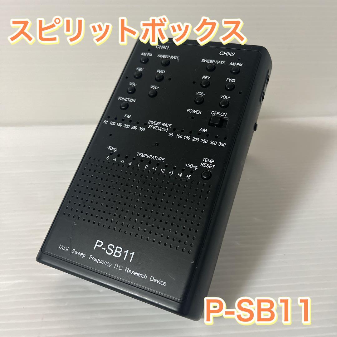 スピリットボックス　P-SB11 幽霊　交信