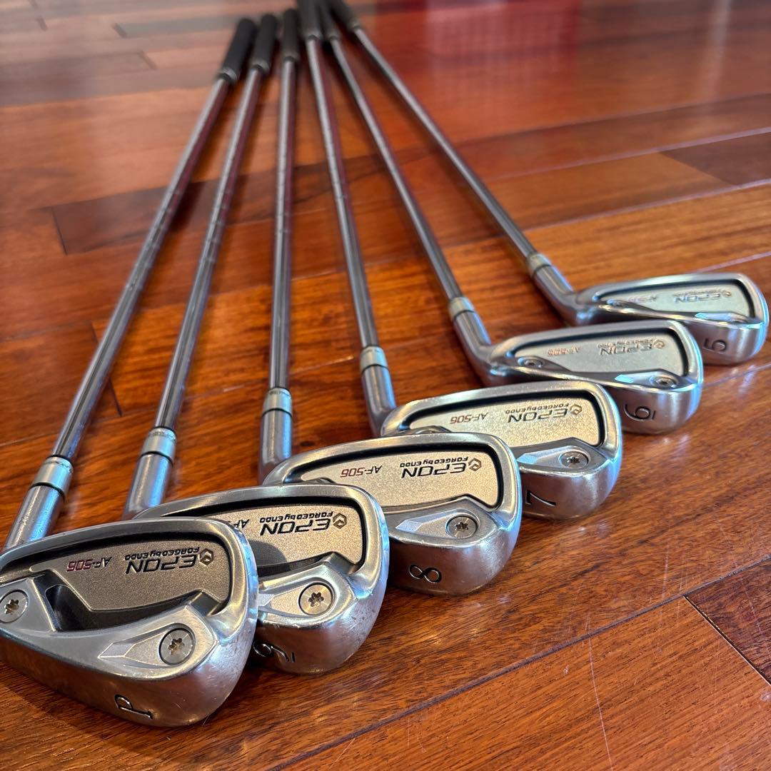 エポン　アイアン　6本セット