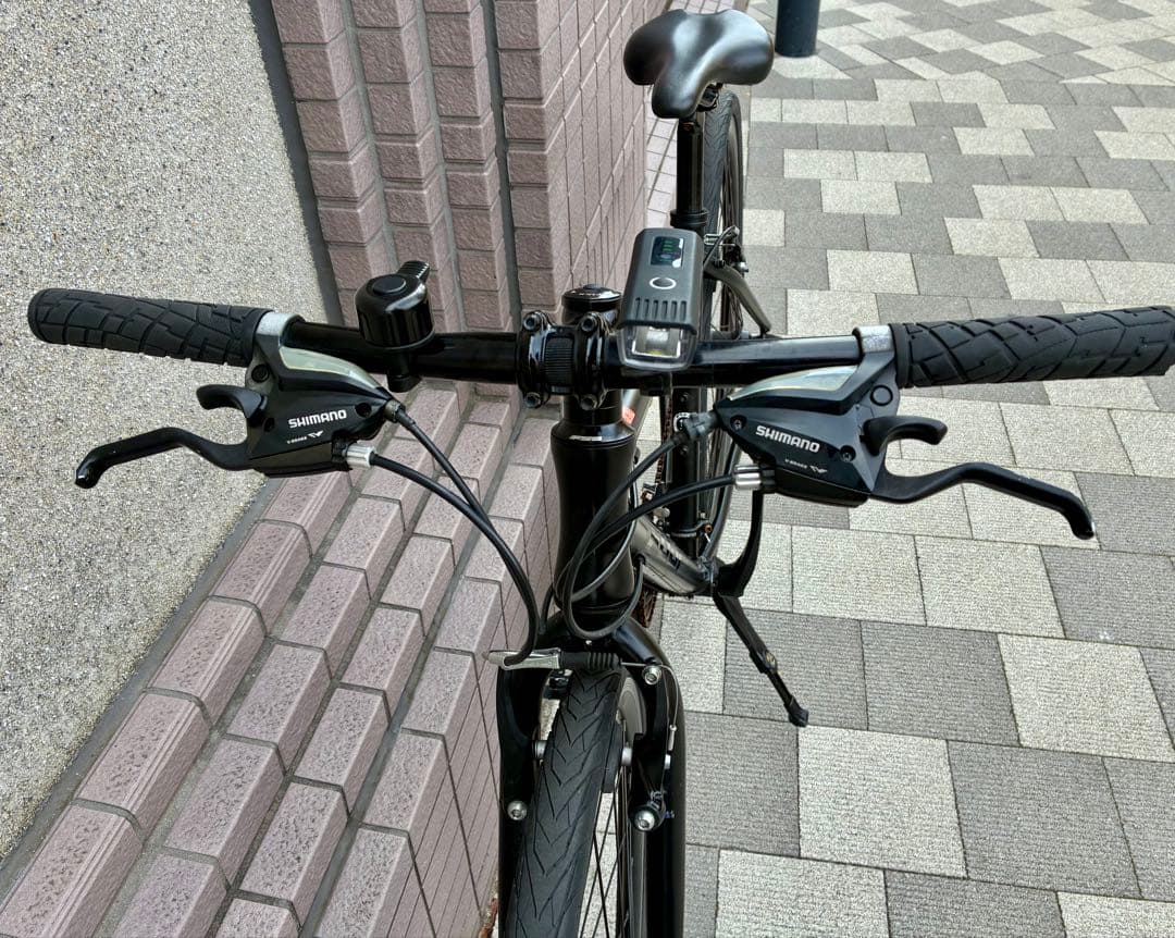 FUJI フジRAIZ 2023年　クロスバイク　マットブラック　18段　東京