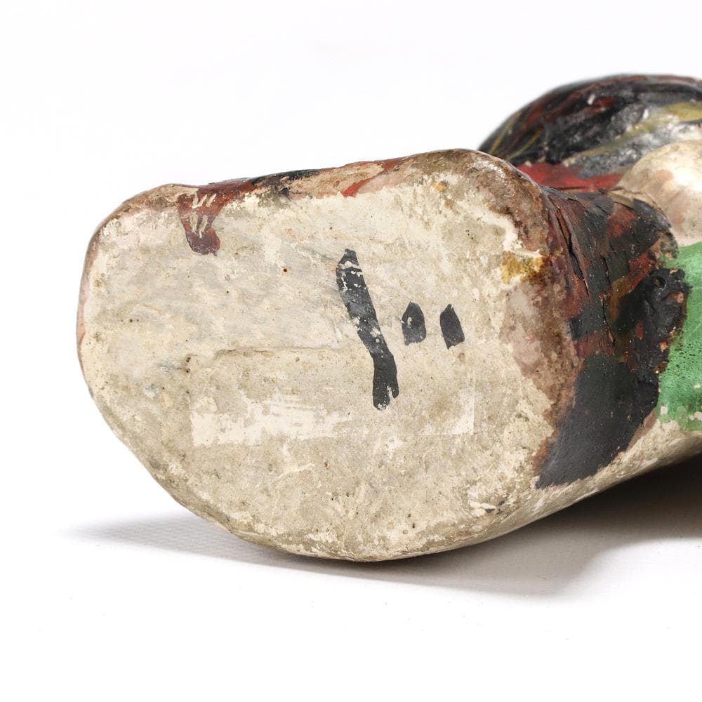 361B 古作 小さな土人形 相撲取り 力士 堤人形？ 高さ11㎝