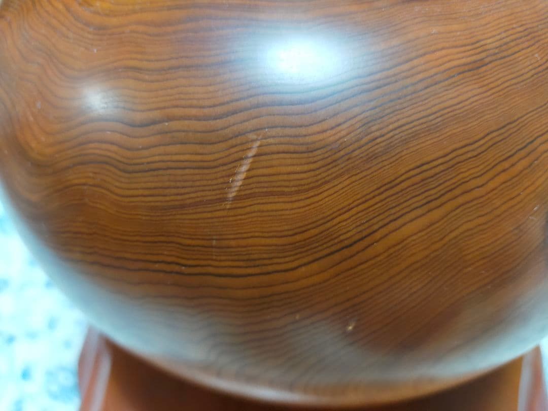 屋久杉の壺と台座セット