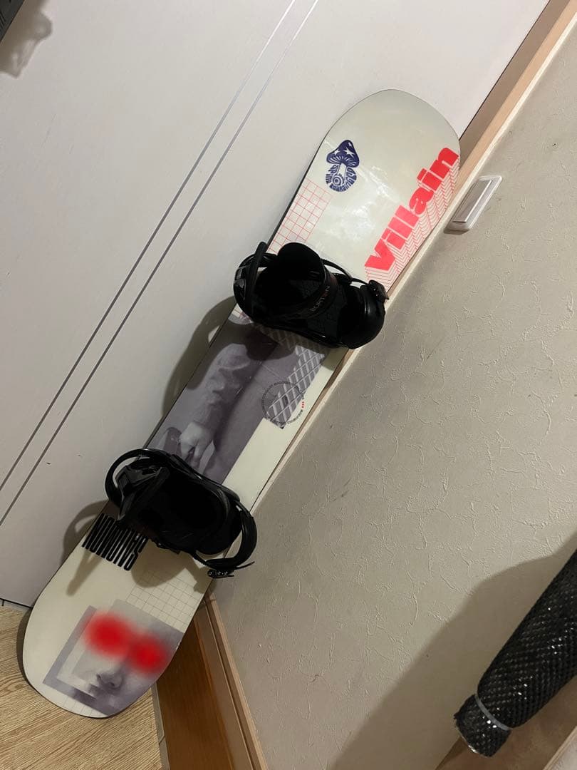 上手くなりたいキッズ！サロモン　villain 133cm バートンバインセット