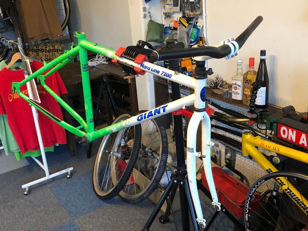 【f@プロフ】GIANTビンテージMTBフレーム