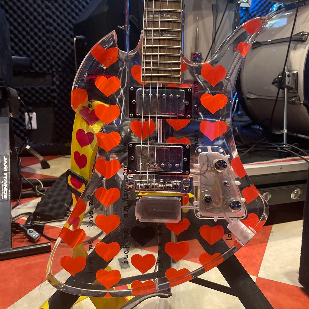 モッキンバード　クリアハート　イエローハート　　　hide ヒデ