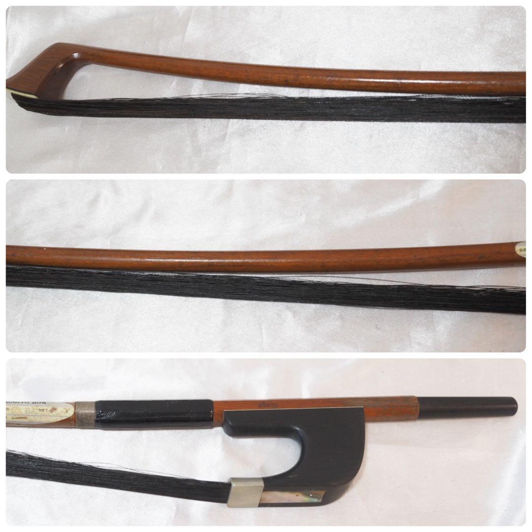 【メンテ済み】HORA ホラ Reghin コントラバス　3/4 杉藤　弓